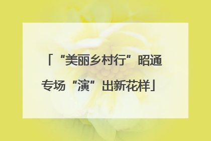 “美丽乡村行”昭通专场“演”出新花样
