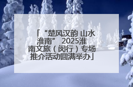 “楚风汉韵 山水淮南” 2025淮南文旅（闵行）专场推介活动圆满举办