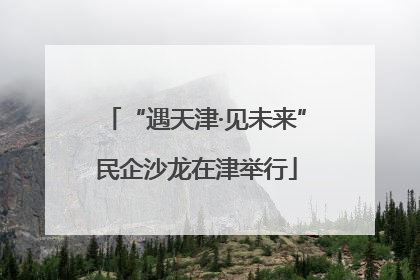 “遇天津·见未来”民企沙龙在津举行