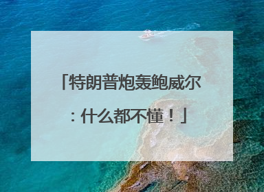 特朗普炮轰鲍威尔：什么都不懂！