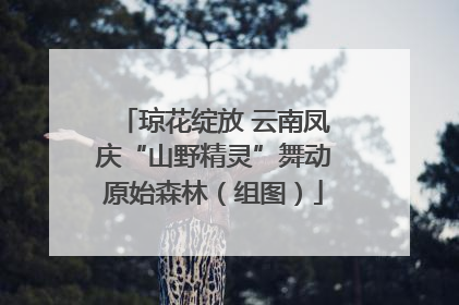 琼花绽放 云南凤庆“山野精灵”舞动原始森林（组图）