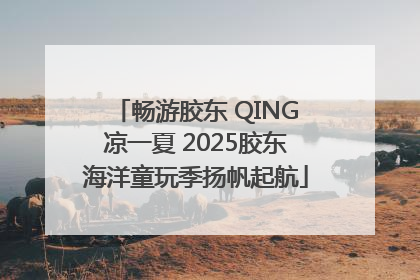 畅游胶东 QING凉一夏 2025胶东海洋童玩季扬帆起航