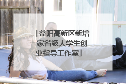 益阳高新区新增一家省级大学生创业指导工作室