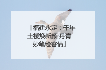 福建永定：千年土楼焕新颜 丹青妙笔绘客情