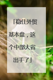 稳住外贸基本盘，这个中部大省出手了