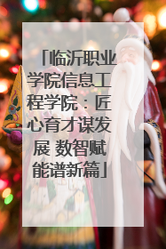 临沂职业学院信息工程学院：匠心育才谋发展 数智赋能谱新篇