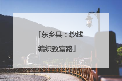 东乡县：纱线编织致富路