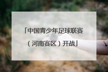 中国青少年足球联赛（河南赛区）开战