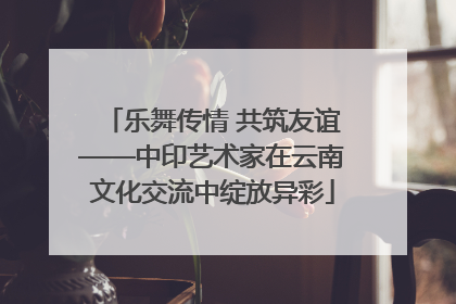 乐舞传情 共筑友谊——中印艺术家在云南文化交流中绽放异彩