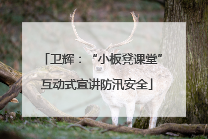 卫辉：“小板凳课堂”互动式宣讲防汛安全