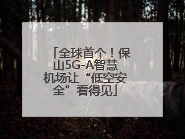 全球首个！保山5G-A智慧机场让“低空安全”看得见