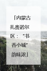 内蒙古扎赉诺尔区：“书香小城”韵味浓