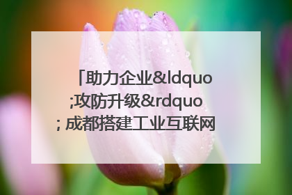 助力企业“攻防升级” 成都搭建工业互联网安全供需对接平台