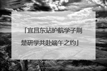 宜昌东站护航学子荆楚研学共赴端午之约