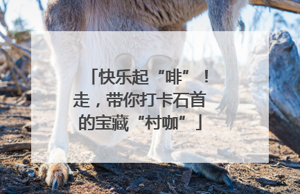 快乐起“啡”！走，带你打卡石首的宝藏“村咖”