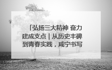 弘扬三大精神 奋力建成支点｜从历史丰碑到青春实践，咸宁书写精神传承新篇章