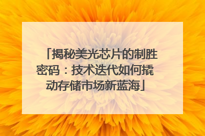 揭秘美光芯片的制胜密码：技术迭代如何撬动存储市场新蓝海