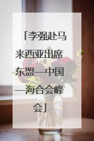 李强赴马来西亚出席东盟—中国—海合会峰会
