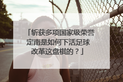 斩获多项国家级荣誉 定南是如何下活足球改革这盘棋的？