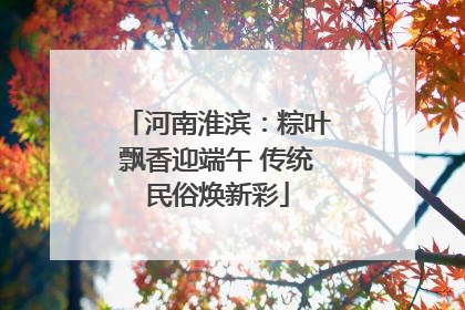 河南淮滨：粽叶飘香迎端午 传统民俗焕新彩