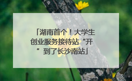 湖南首个！大学生创业服务接待站“开”到了长沙南站