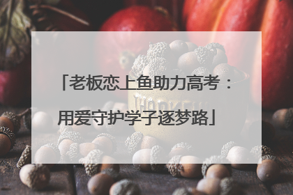 老板恋上鱼助力高考：用爱守护学子逐梦路