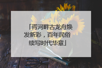 胥河畔古龙舟焕发新彩，百年民俗续写时代华章
