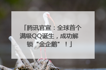 腾讯官宣：全球首个满级QQ诞生，成功解锁“金企鹅”！