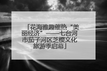 花海雅趣催热“美丽经济”——七台河市茄子河区芝樱文化旅游季启幕
