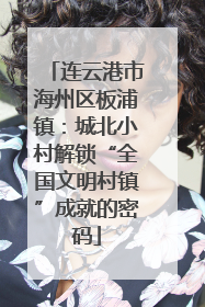 连云港市海州区板浦镇：城北小村解锁“全国文明村镇”成就的密码