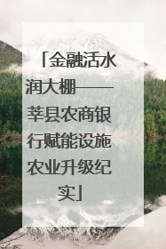 金融活水润大棚——莘县农商银行赋能设施农业升级纪实