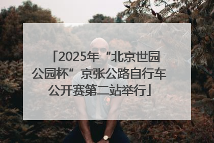 2025年“北京世园公园杯”京张公路自行车公开赛第二站举行