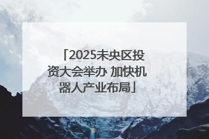 2025未央区投资大会举办 加快机器人产业布局